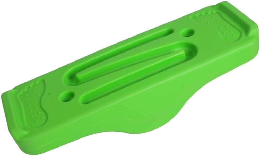 Creative Educational Swaying Balance Board Seesaw Toy for Boy Girl z Shape Green with Tiny Balls Functional Balance Table for Developing Motor Skills