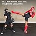 Elite Sports Best Boxing Headgear, Training Sparring Safety Head Guard for MMA, Kickboxing Trainees, Muay Thai, and Boxing for Adult Men (Red)