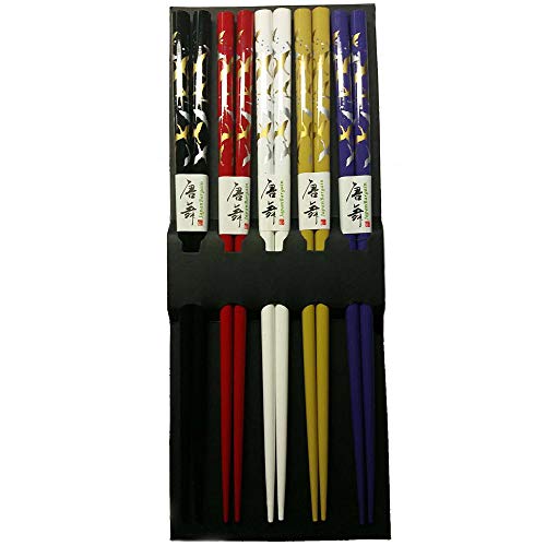 JapanBargain, Bamboo Chopsticks Reusable Japanese Chinese Korean Wood Chop Sticks Hair Sticks 5