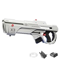 Amazon | 水鉄砲 電動 超強力飛距離 強力 13m射程距離 長航続