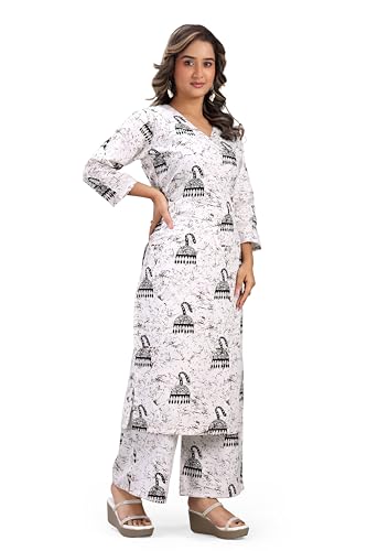 Image of Kurti with Plazo Set for Women