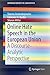 Online Hate Speech in the European Union: A Discourse-Analytic Perspective (SpringerBriefs in Linguistics)