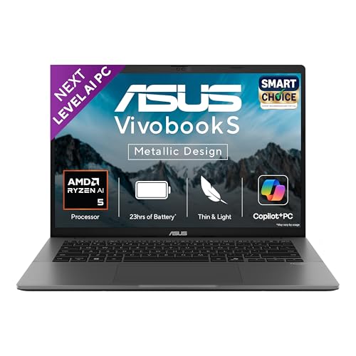 ASUS Vivobook S14,Smartchoice,AMD Ryzen AI 5 330,16GB RAM,512GB S...