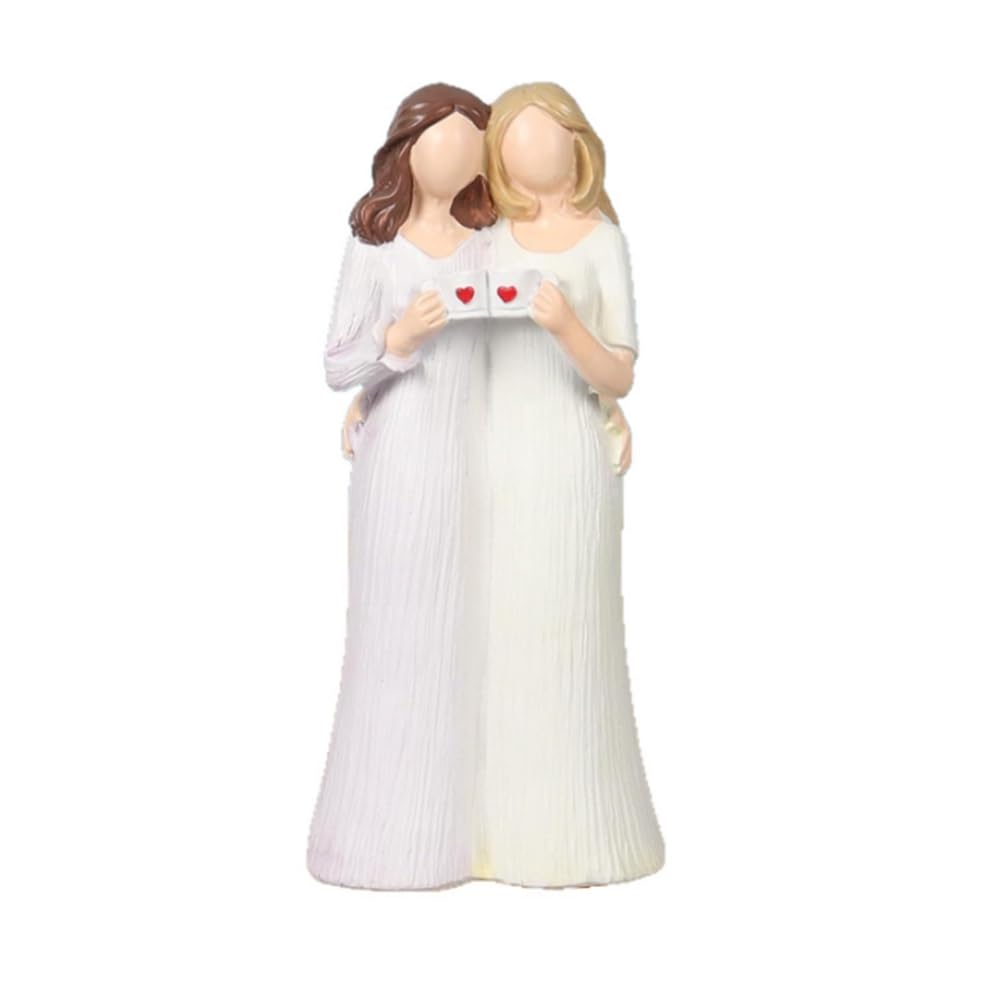 IJSDNVJNDX For Women Friends Long Distance Friendship Gifts-Birthday Gifts-Sister Figurine-for Women Friends Big Sister