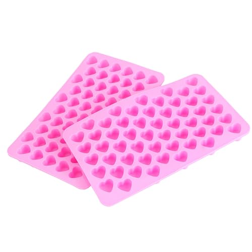 Molde para pasteles de silicona en forma de corazón miniatura 2