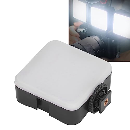 Image of LED Fill Light, Portable, Cute White Light, 1 /4 Inch Screw Hole, Camera Tripod Fill Lamp for Bright Photos and Videos