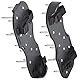 Rasenbelüfter Schuhe, Spike Schuhe Rasenbelüfter Werkzeug Belüftung Schuhe für Epoxidboden, Rasen, Hof, Terrasse, Rasen, Garten, Hof, Butler (Schwarz)