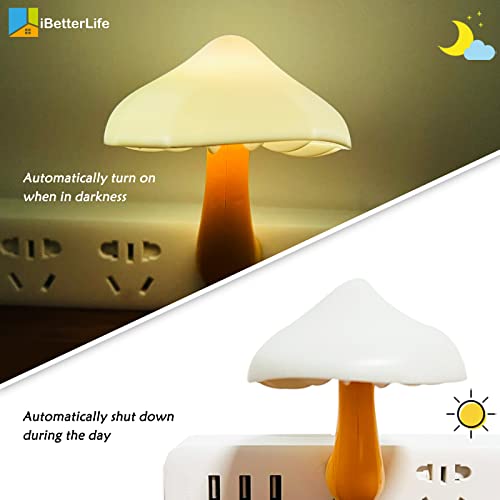 Sensor LED Mushroom Night Lights - 2Pack miniatura 2