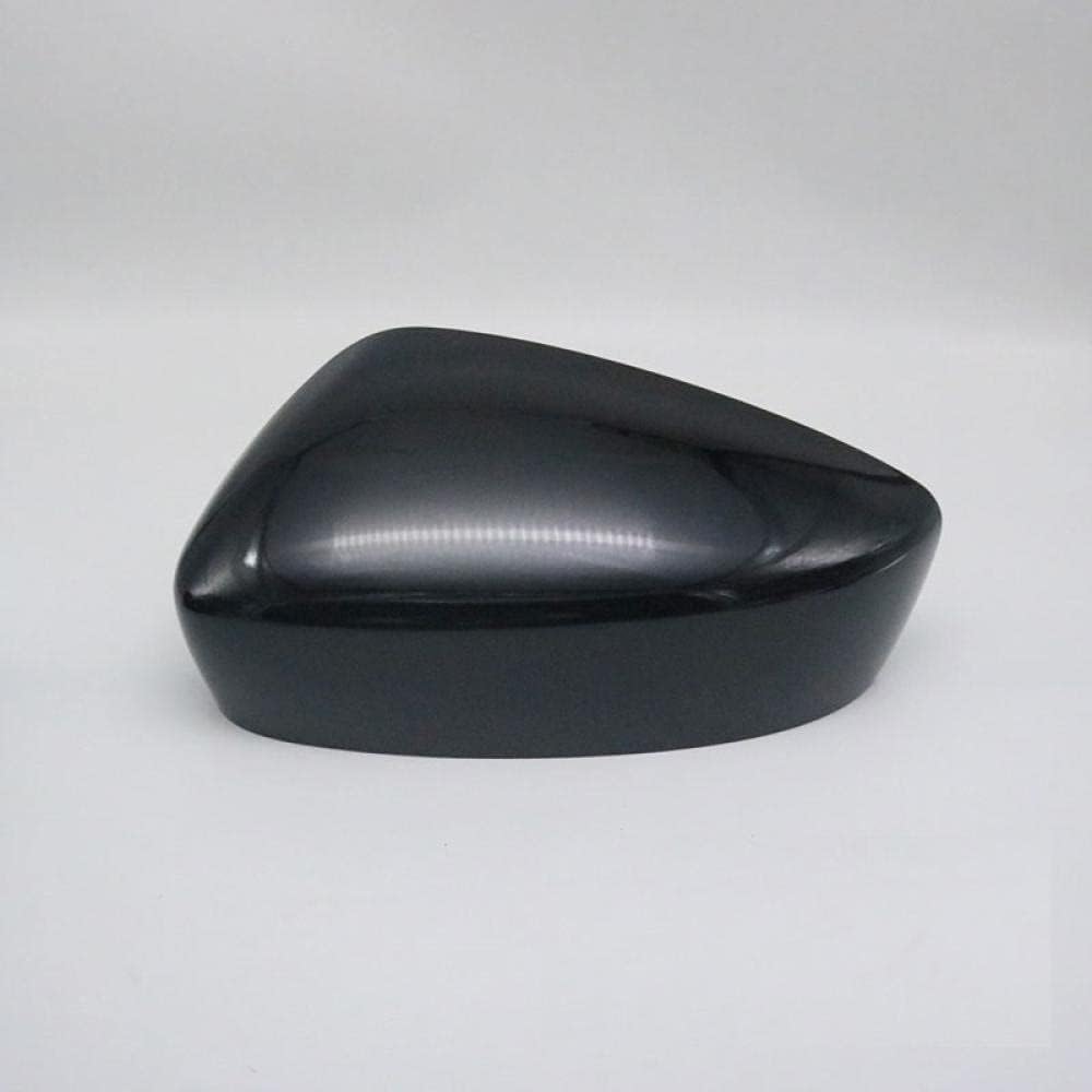 Fit 3 2017 2018 2019 Car Left Right Side Mirror Cover Housing Wing Door Mirror Shell Cap-Silver_Right_Side (black right side)