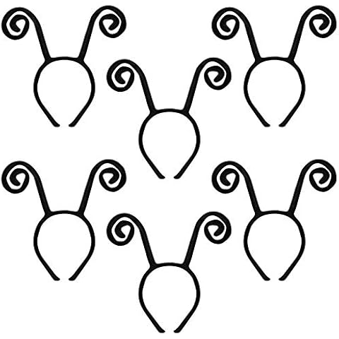 FRCOLOR 6 Pack Butterfly Antenna Headbands Cover