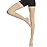 Beister 20-30 mmHg Compression Stockings for Women & Men, Closed Toe Medical Thigh High Compression Socks, Graduated Support Hoses for Varicose Veins, Edema, DVT, Flight