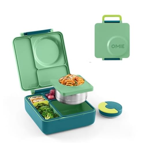 OmieBox Insulated Bento Lunch Box With Thermos