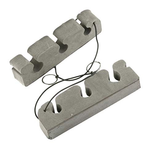 LIOOBO 2pcs Magnetic Fishing Rod Storage Rack Fishing Rod Holder Fishing Pole Holder Fishing Rod Rack