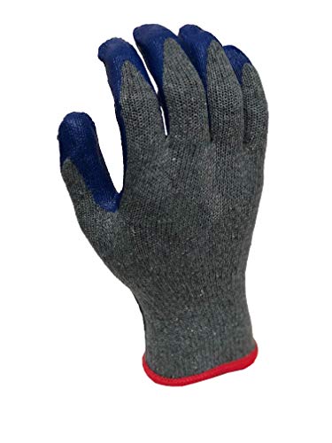 G & F Products 150 Pairs String Knit Palm Latex Dipped Gloves in Economical Grade, Nitrile Coated Work Gloves for General Purpose