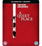 A Quiet Place Part II 4K Ultra-HD Steelbook [Blu-ray] [2021] [Region A & B & C]