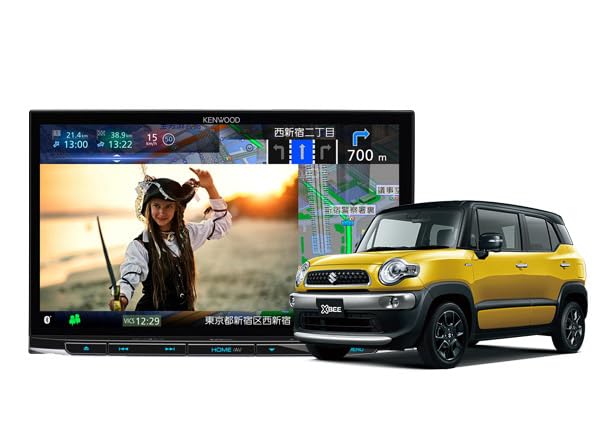 KENWOOD8インチ最新ナビ彩速MDV-S811HDL 省ける