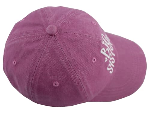 Big or Brother and Sister Hats for Boys Age 3-10 Year Old, Adjustable Embroidered Cotton Baseball Cap4