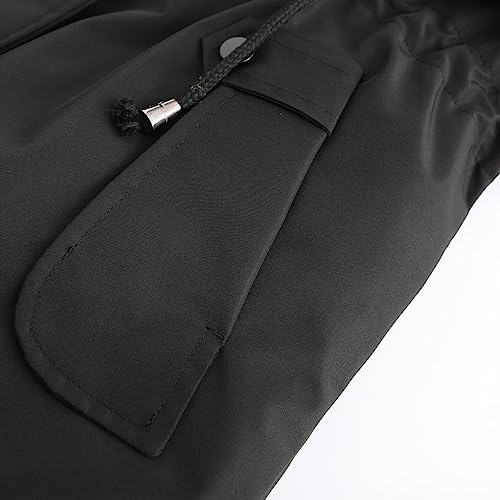 JMSUN Casaco Feminino Jaqueta impermeável de inverno casaco de neve de montanha jaqueta de snowboard