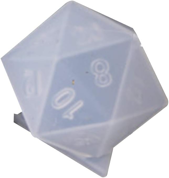 Resin Dice Molds, Crystal Epoxy Mold Silicone Resin Casting Molds for DIY Games