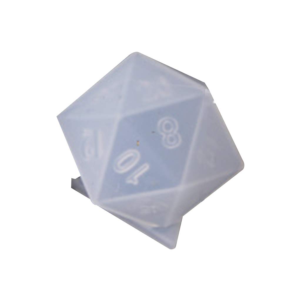 Resin Dice Molds, Crystal Epoxy Mold Silicone Resin Casting Molds for DIY Games