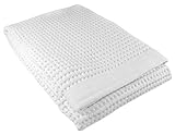 Premium Waffle Weave Bath Towel 100% Natural Soft Thin Cotton Large Ultra Absorbent Quick Dry Lint...