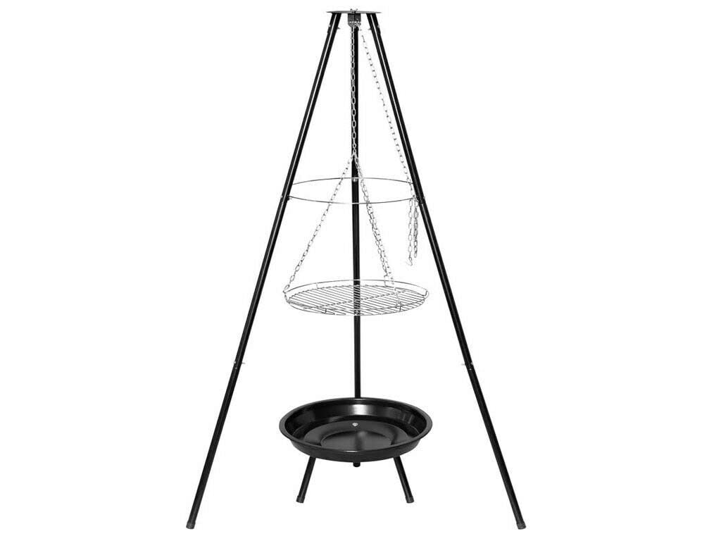Regulowany statyw Węgiel drzewny Grill Bbq Grill do gotowania Okrągły stojak Patio Garden