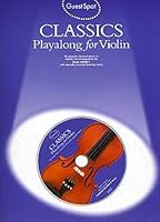 GUEST SPOT CLASSICS PLAYALONG FOR VIOLIN VLN BOOK/CD 071197361X Book Cover