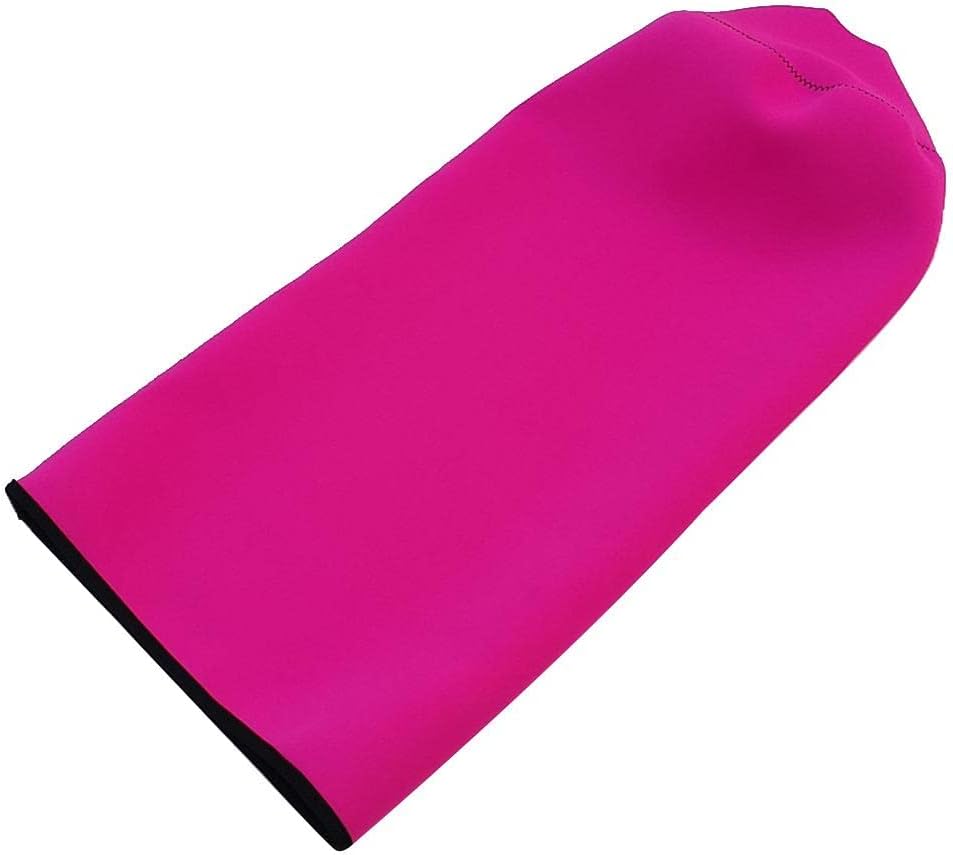 Neoprene Diving Tank or- & Easy to Spot Underwater - Fits 11/12 L Dive Tank - for Scuba Divers - Blue/Red - 25.6 x 12.6 inch - Rose Red