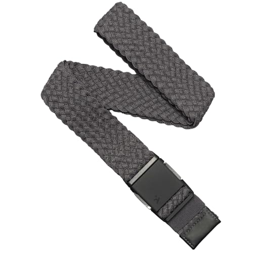 Image of Arcade Belts Futureweave Braided Woven Stretch Belt | For Men and Women, 4 Way Elastic, Metal Free Buckle, Unisex