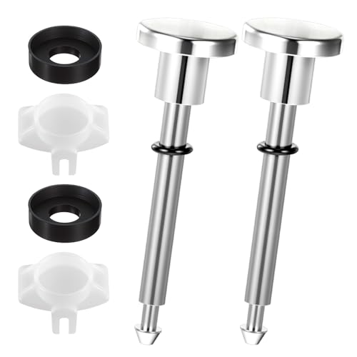 Heclia 2 Pcs Tub Spout Diverter Repair Kit Universal Shower Diverter Replacement for Bathtub Faucets...