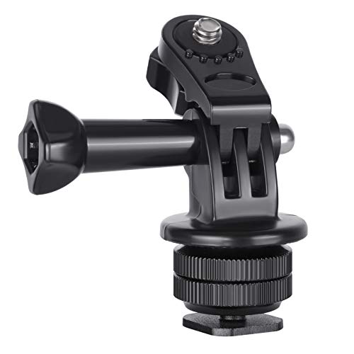 Neewer Phone Holder / Hot Shoe Mount Adapter Kit Compatible With Action Camera Gopro Hero 11 10 9 8 7 6 5, Dji Osmo Action/Action 2, Iphone13 Pro Max, Samsung, Attaching On Dslr Camera Or Ring Light #TOP7