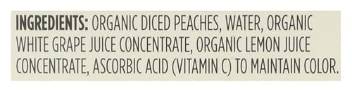 365 by Whole Foods Market, Organic Diced Peaches, 16 Ounce