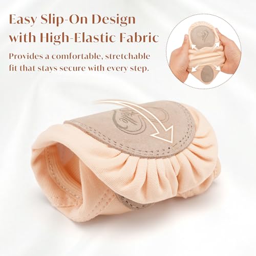 Stelle Ballet Shoes for Women Highly Stretch Canvas Dance Slipper Ballet Mesh Flats Non-Slip Yoga2