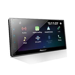Pioneer DMH-W2770NEX Digital Multimedia Receiver With Wireless Apple CarPlay and Android Auto, 6.8″ Capacitive Touchscreen, Double-DIN, Built-In Bluetooth and WiFi, Amazon Alexa via App