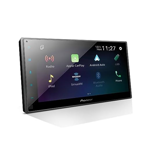 Pioneer DMH-W2770NEX 6.8" Capacitive Touchscreen, Double Din – Wireless & Wired Apple CarPlay & Android Auto, Bluetooth, Backup Camera, FLAC, Short Chassis, HD Radio
