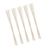 iplusmile 50 Piezas Varillas de Bambú para Palos y Resistentes para Manualidades DIY Soporte Flexible para Marcos de para Actividades Familiares al Aire