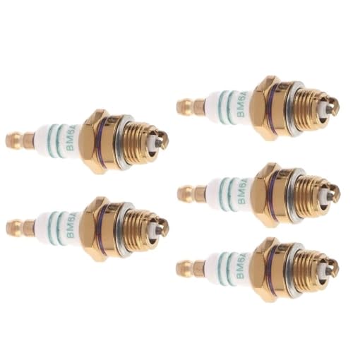Bougie d'allumage standard BM6A pour petit moteur thermique 2 temps de tondeuse