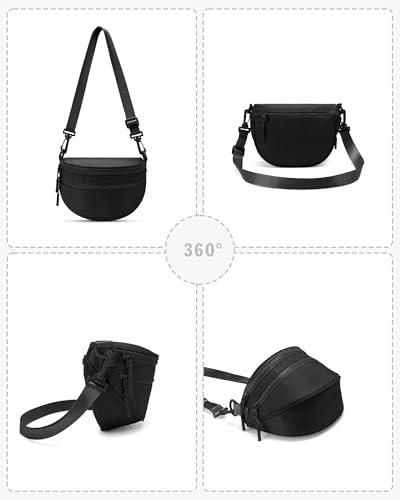 Image of Gitus Gifts for 6 7 8 9 10 Year Old Girls Purse Mini Nylon Crossbody Shoulder Bum Bags with Adjustable Straps