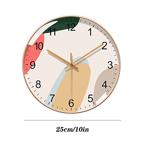 Reloj cocina pared sin taladro para un hogar moderno y tranquilo 3