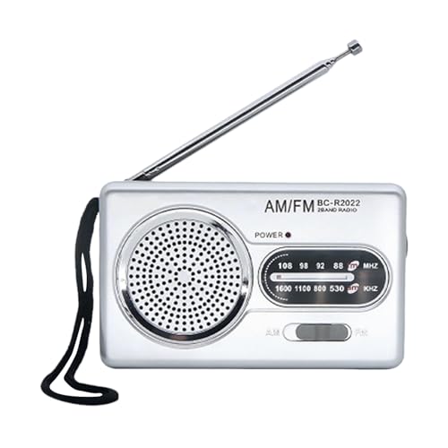 Radio portable AM FM compacte et légère pour camping et voyage