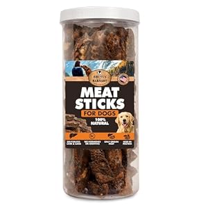 BRUTUS & BARNABY Dehydrated Lung Dog & Cat Treats, 12oz – USA Organ Meat Stick (Beef & Turkey Lung, Liver), High Protein Pet Snack