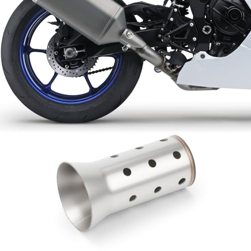RIDLOG Motorcycle DB Killer 51mm Universal Muffler Silencer Baffle Removable Noise Eliminator Motorcycle Exhaust Pipe Muffler Fit for Harley Honda Kawasaki Suzuki Yamaha