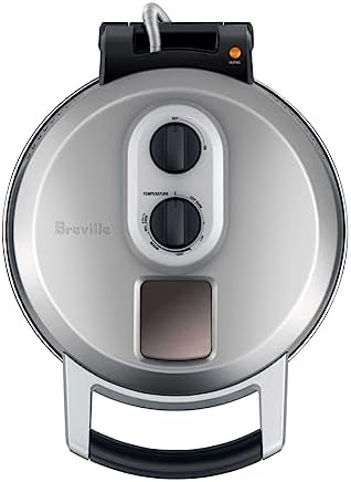 Breville the Crispy Crust Pizza Maker, Pizza Oven, BREBPZ600XL, Silver