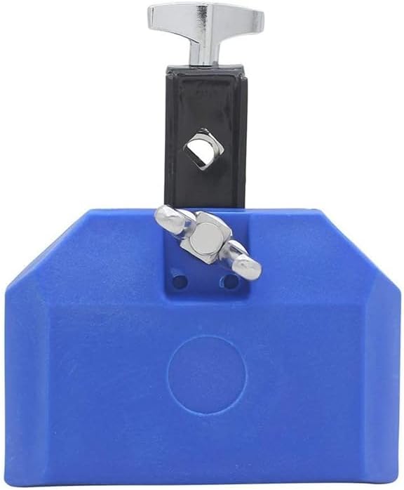 Vista 3 de 5 Inch Jam Block,Plastic Musical Percussion Block Compatible With Latin Drum Instrument(Blue)