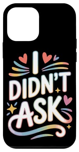 I Didn't Ask ͕ĂȂBƔ߂N[ȖʔƂ킴 X}zP[X iPhone 12 mini p