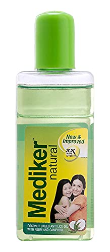 Image of Mediker Anti Lice Treatment Hair Oil, 50ml