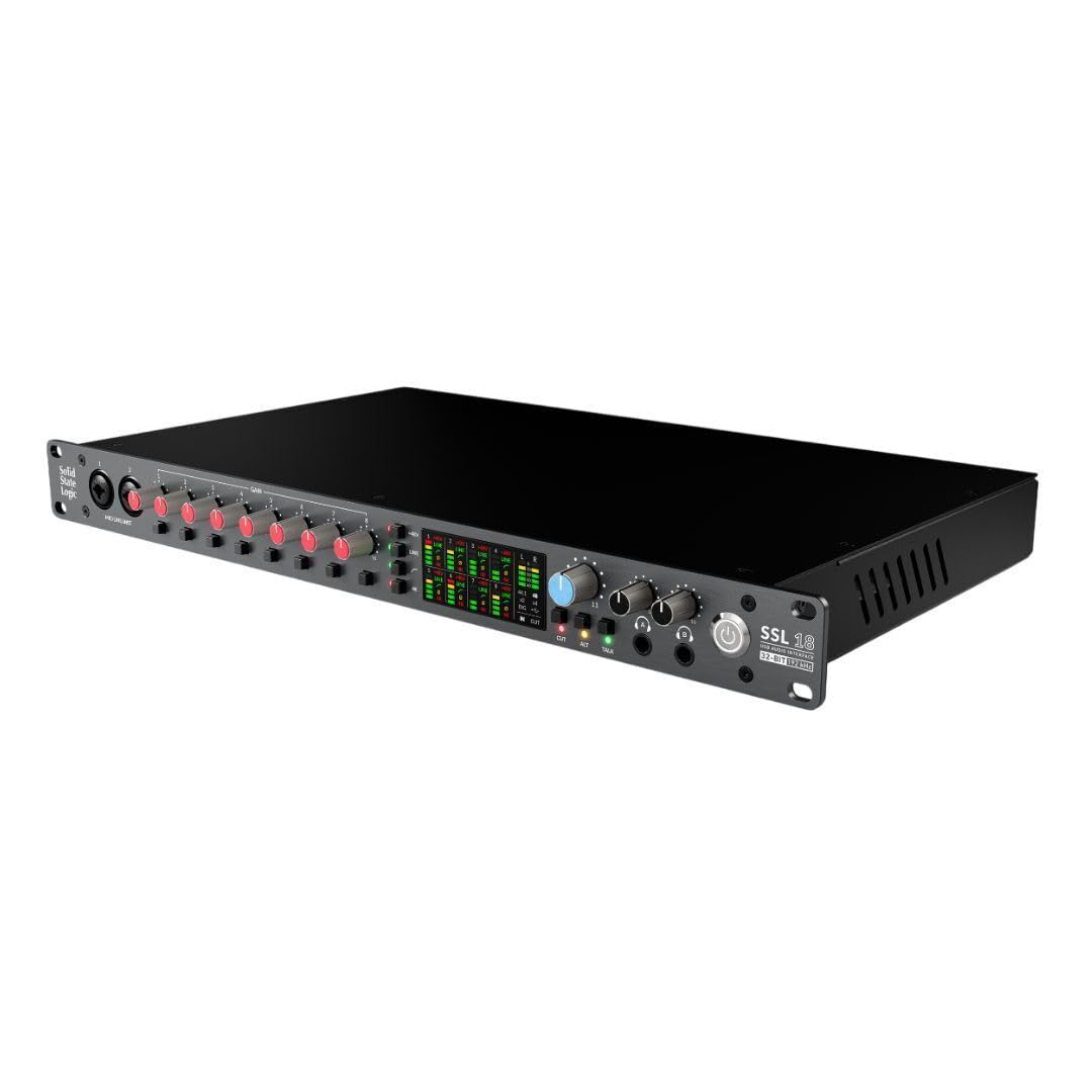 Solid State Logic SSL18 USBオーディオインターフェース Solid State Logic SSL 18 Interface de áudio USB de 26 entradas e