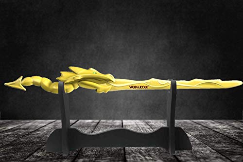 The Golden Ninja Dragon Sword | Large 28 inch Gold Foam Samurai Master Toy Floppy Sword for Costume or Halloween Fantasy