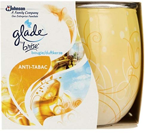 Glade 6er Pack Duftkerze - Anti-Tabac - bis zu 30 Stunden - 120 g