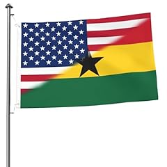 Vintage America Ghana Ghanaian Flag